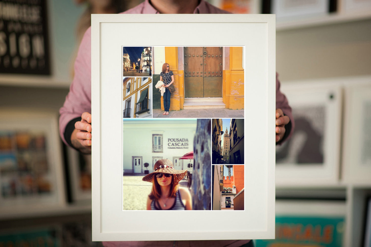 Framed Collage Print