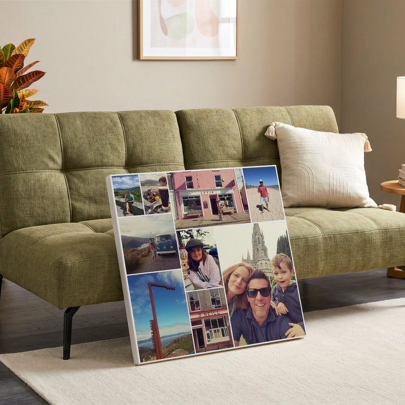 Bespoke Square Canvas Collage 