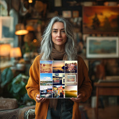 Fotogitter-Leinwand • 3x3