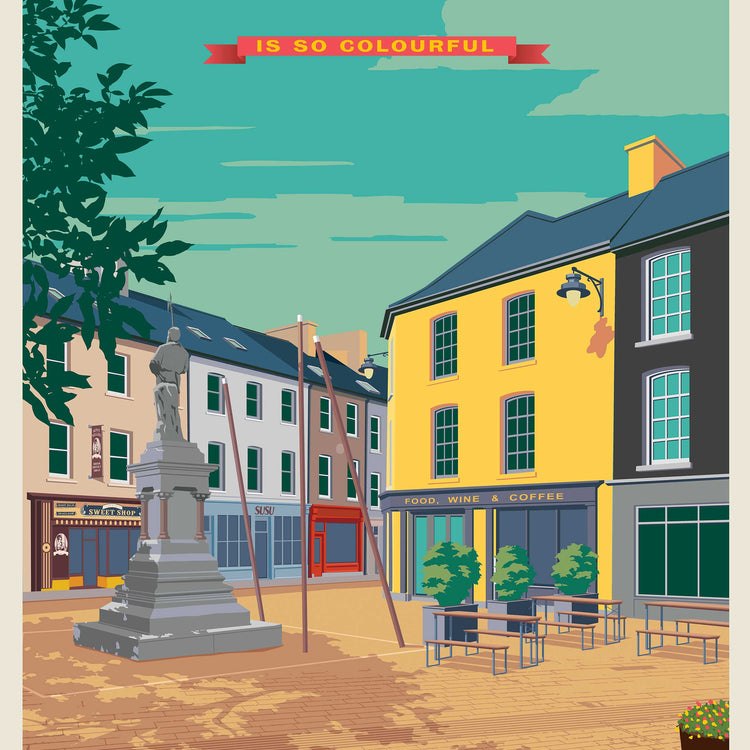 Clonakilty ist so farbenfroh