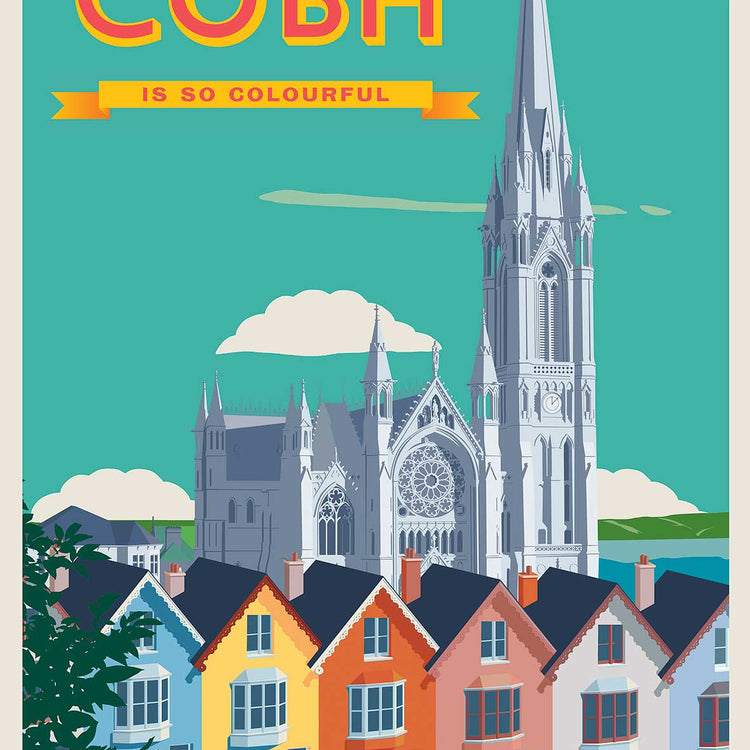 Cobh ist so farbenfroh