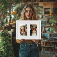 Double Aperture Collage Frame