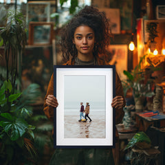 A3 gerahmter Druck • 30x45 cm