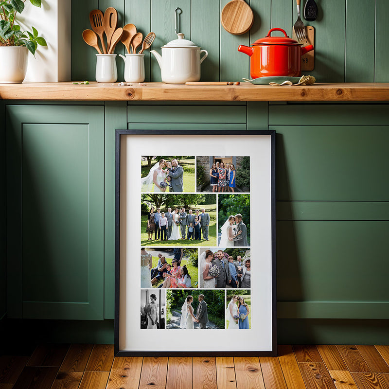 Wedding Collage Framed Prints Ireland