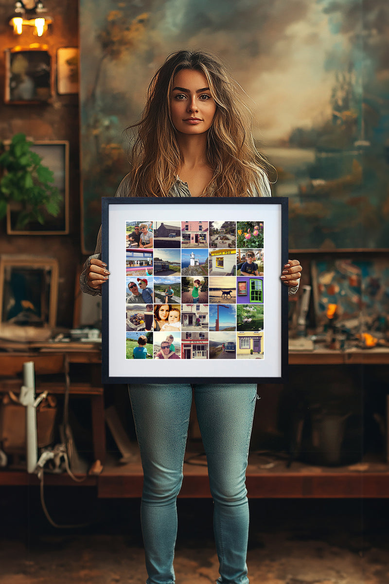 Framed Photo Grid 