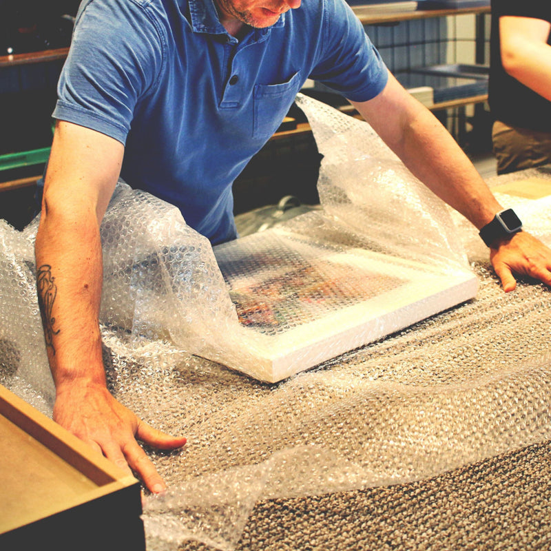 Picture Frame Wrapping 