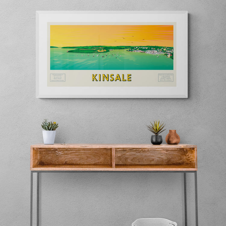 Sonnenuntergang am Hafen von Kinsale