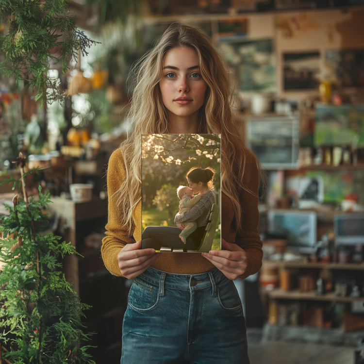 Muttertags-Leinwandbilder • Portrait