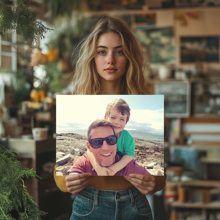 Wood Photo Block • Landscape